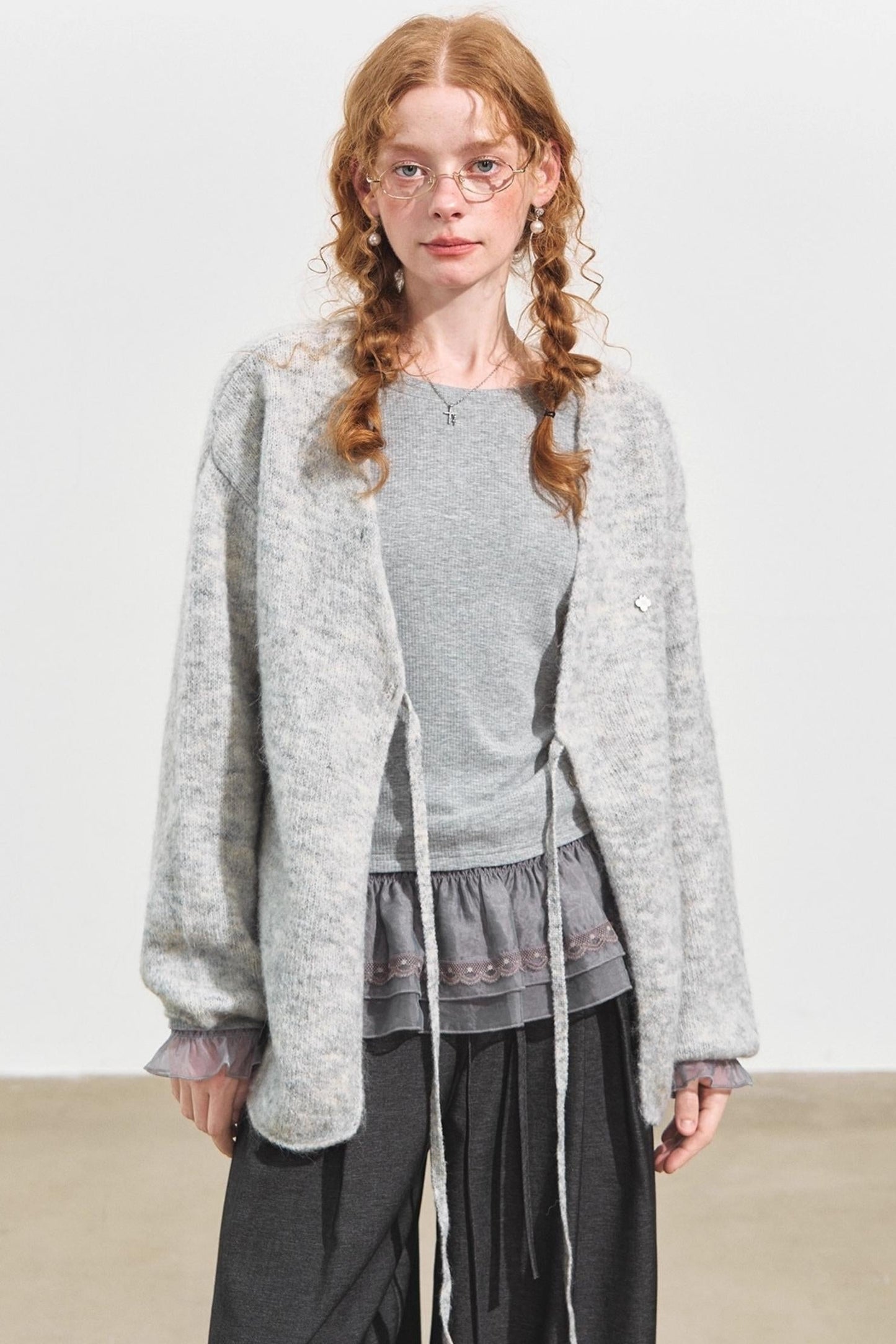 Frolicking V-Neck Cardigan