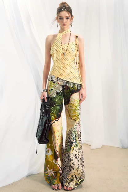 Dark Moon Leopard Print Pants