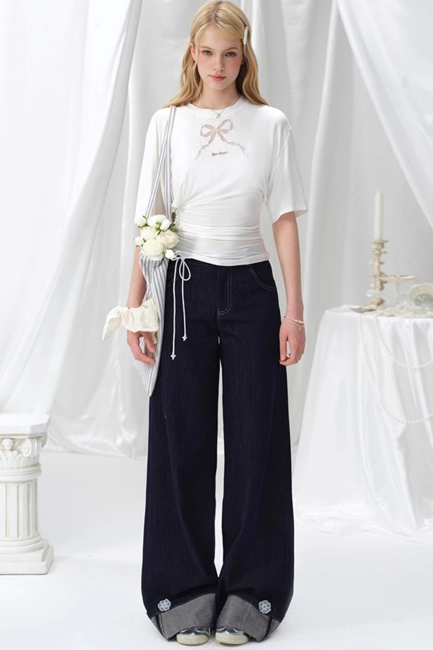 Summer Breeze Wide Leg Jeans