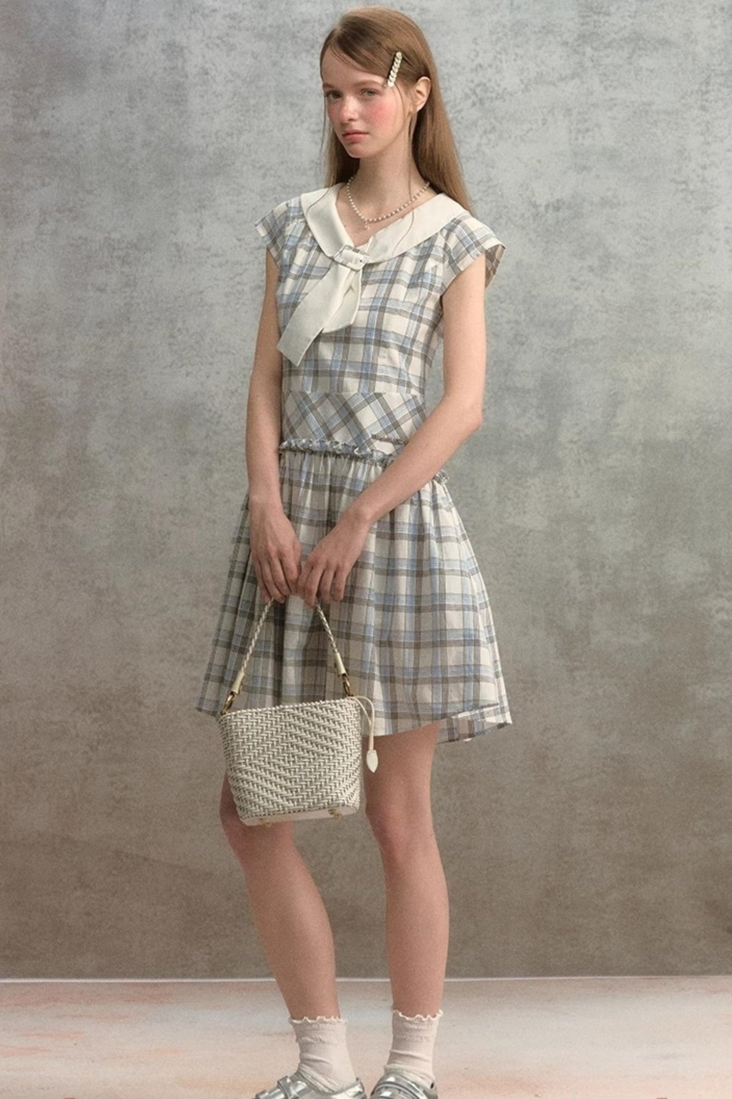 Chic V-Neck A-Line Dress