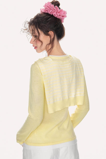 Preppy Knit Slim Sweater