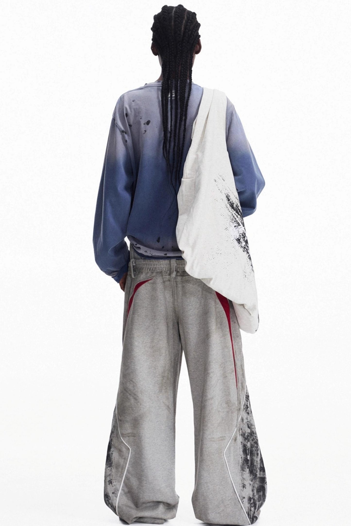 Vintage Gradient Pullover Sweatshirt