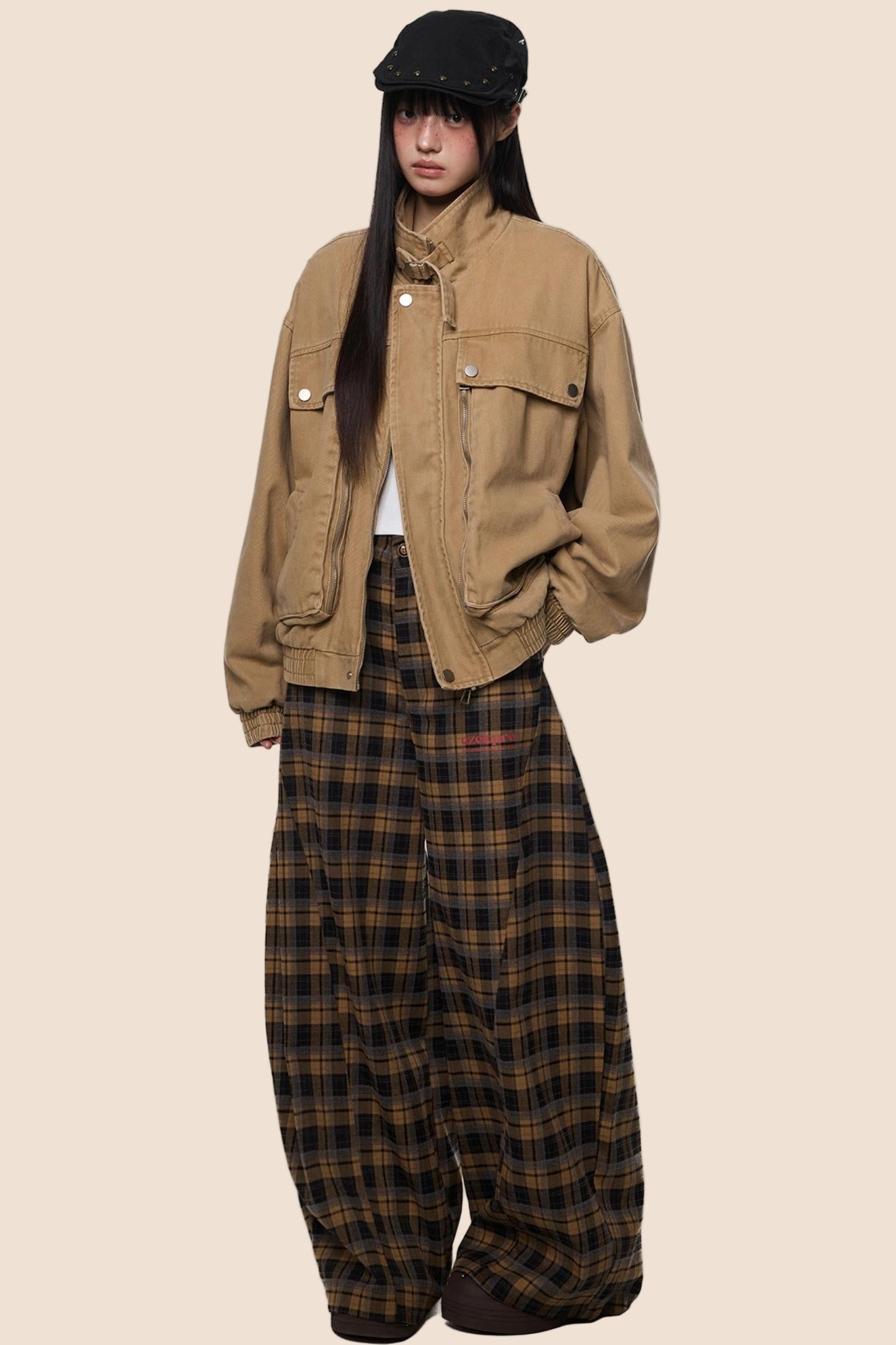 Autumn Vintage Cargo Jacket