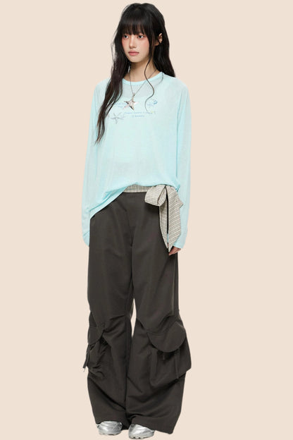 Summer Wide-Leg Pants