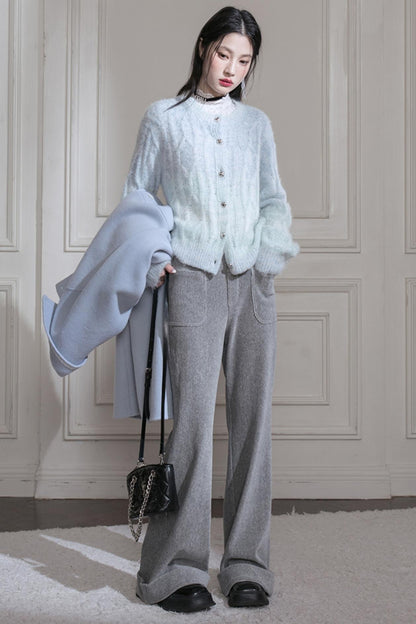 Snow Melt Corduroy Flared Pants