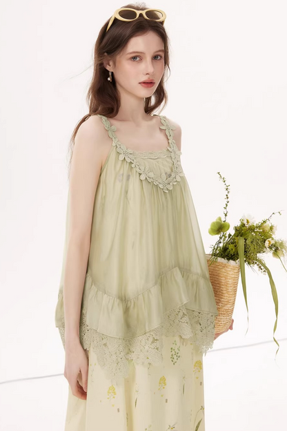 Spaghetti Strap Holiday Dress Set