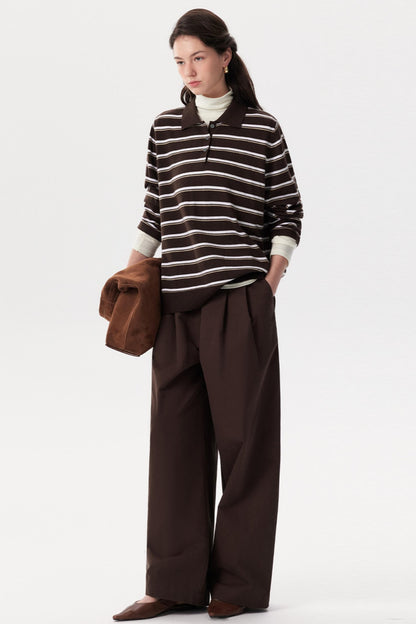 Retro Wool Striped Top