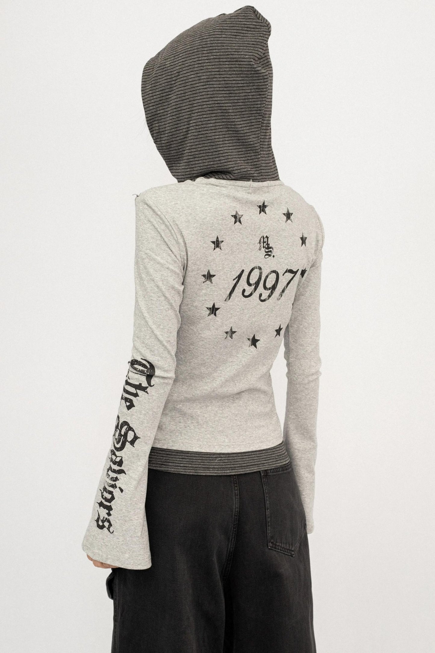 Spice Girl Long Sleeve Lazy Hooded Top