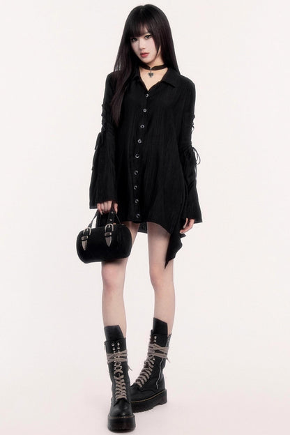 Romantic Halloween Flared Sleeve Shirt