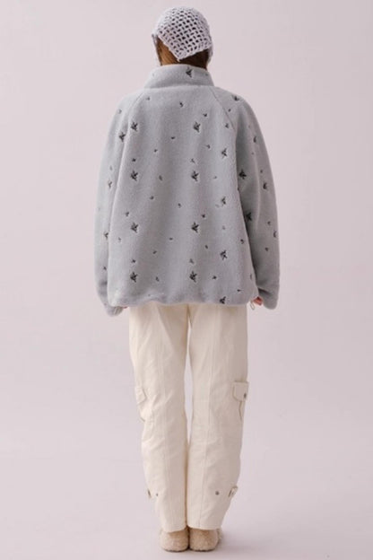 Retro Cotton Wide-Leg Pants