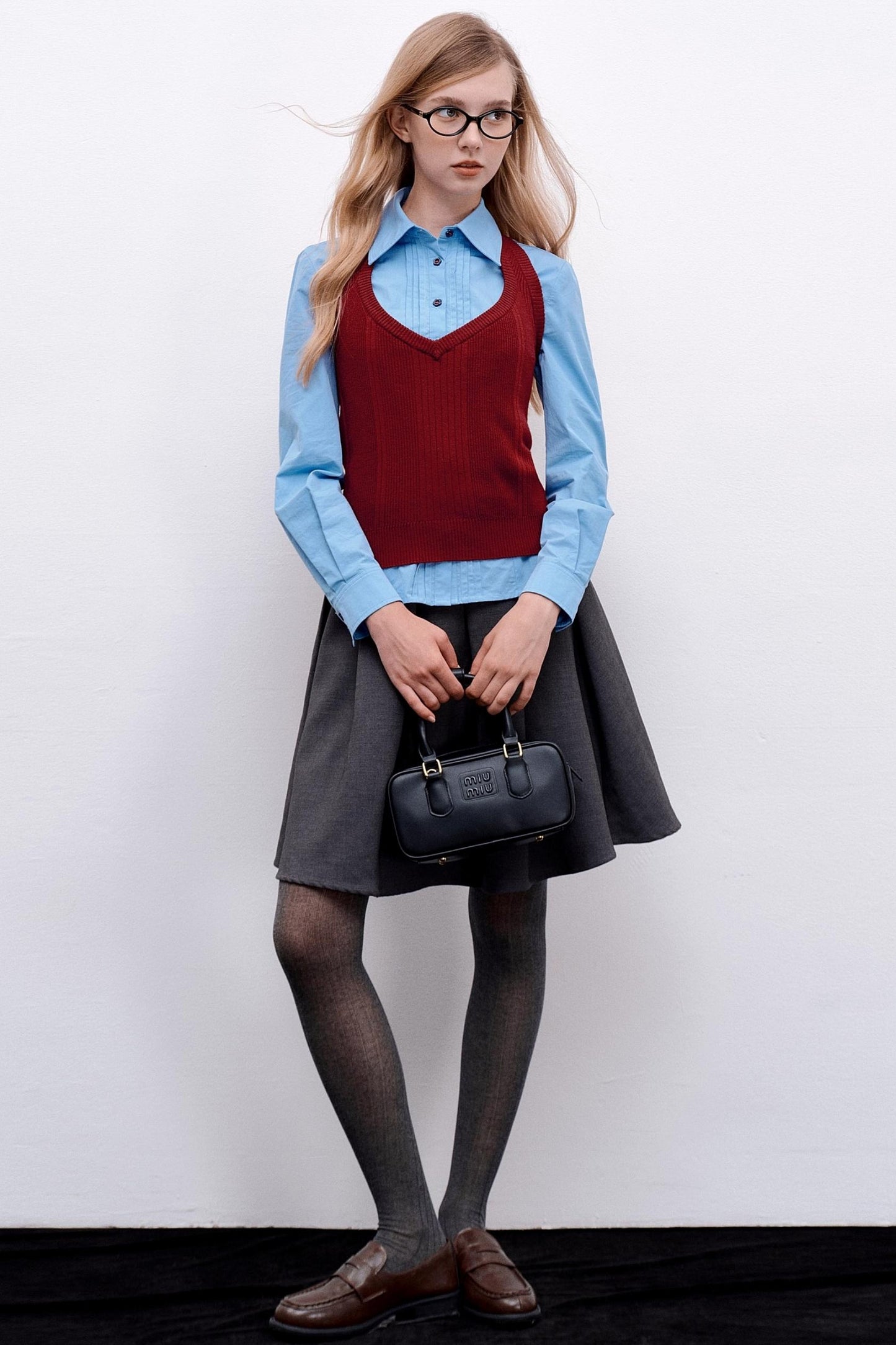 Halterneck Striped Camisole Top