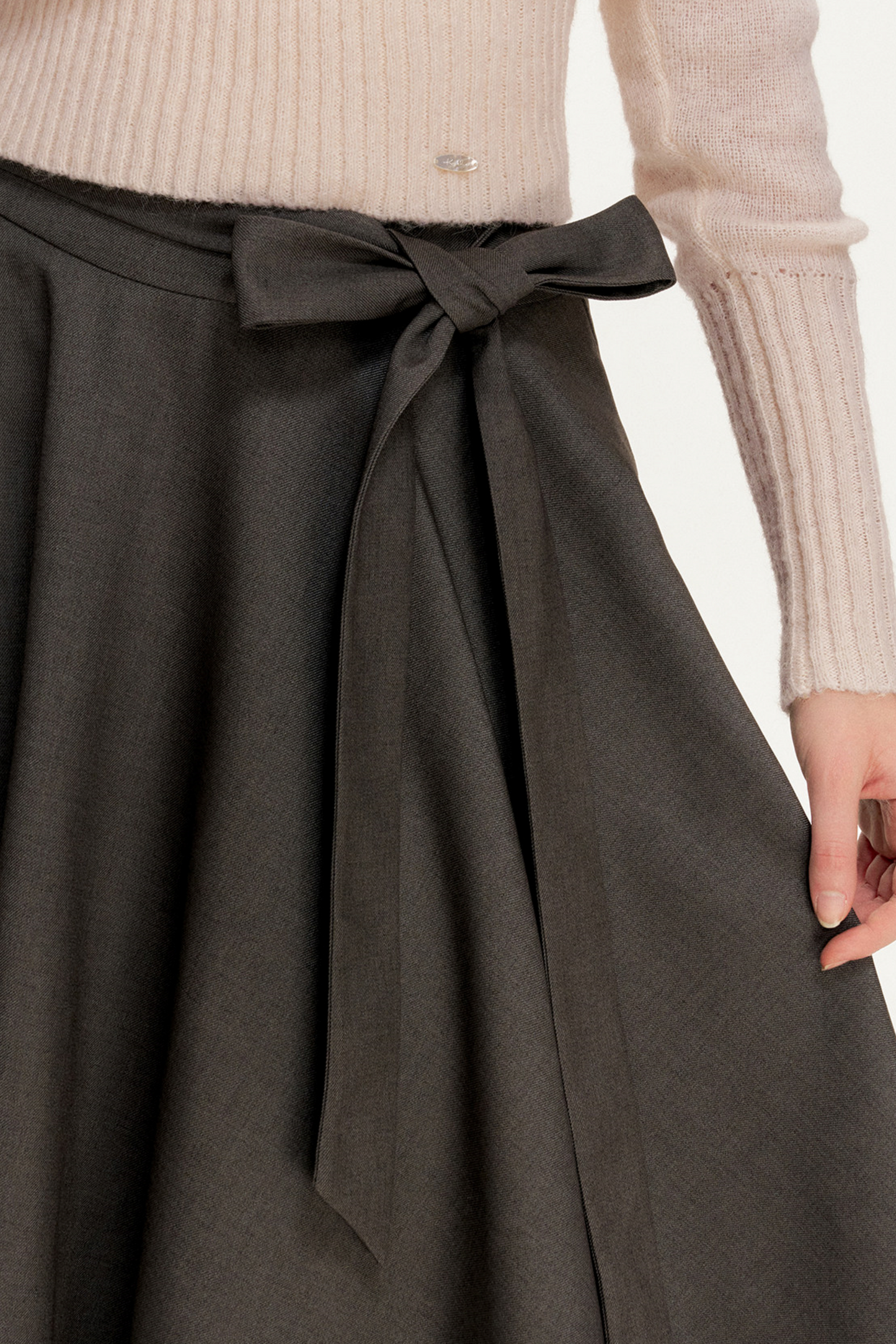 Tencel Wool A-Line Skirt Set