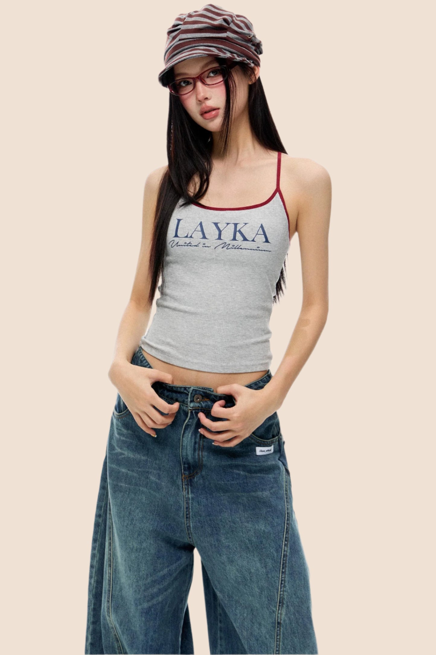 Retro Print Camisole