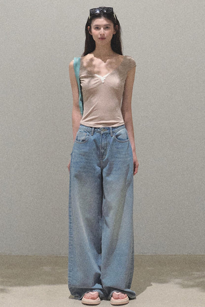 Whispering V-Neck Tee