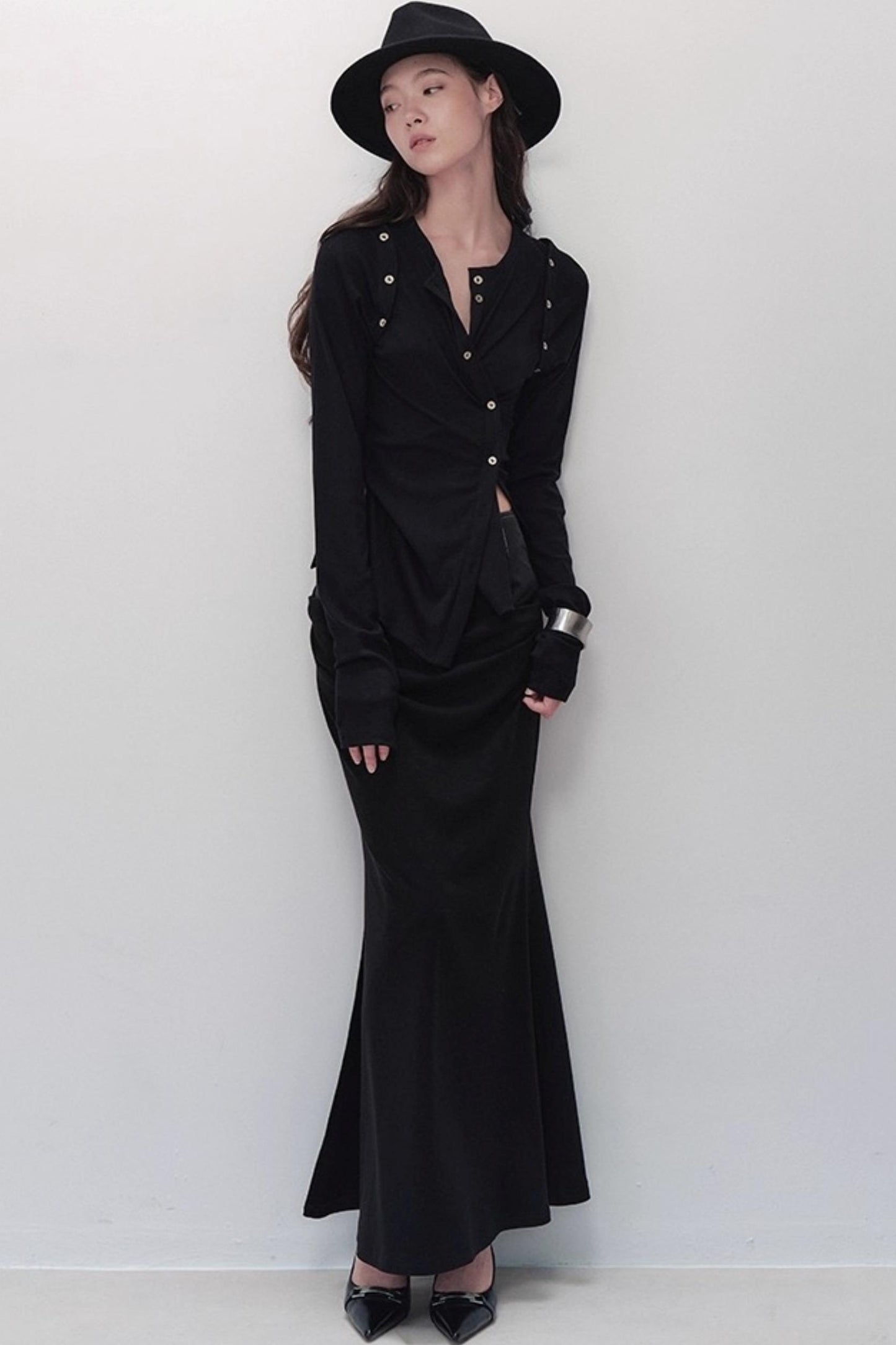 Detachable Round Neck Knitted Cardigan