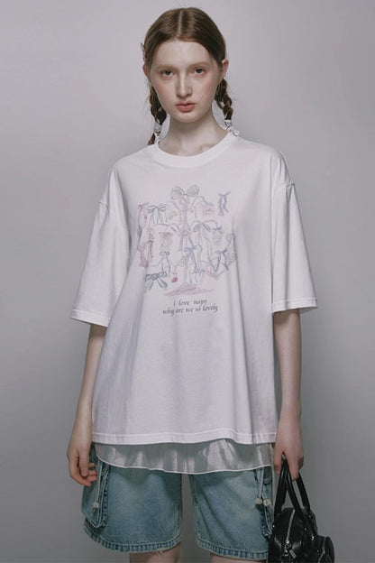 Original Bow Print  T-Shirt