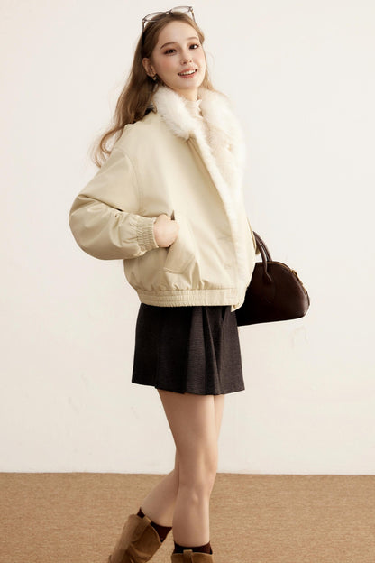 Winter Cocoon Furry Coat