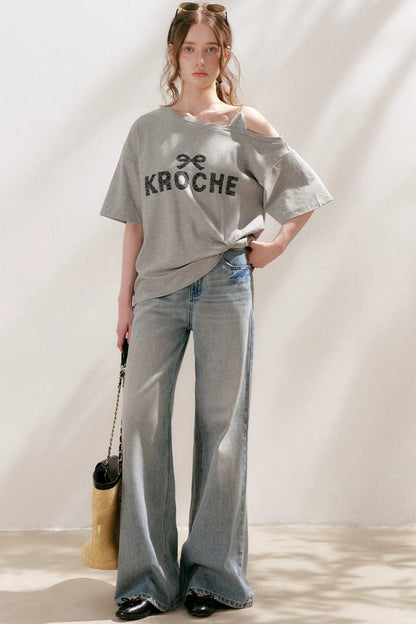 French Lace Off-Shoulder Top