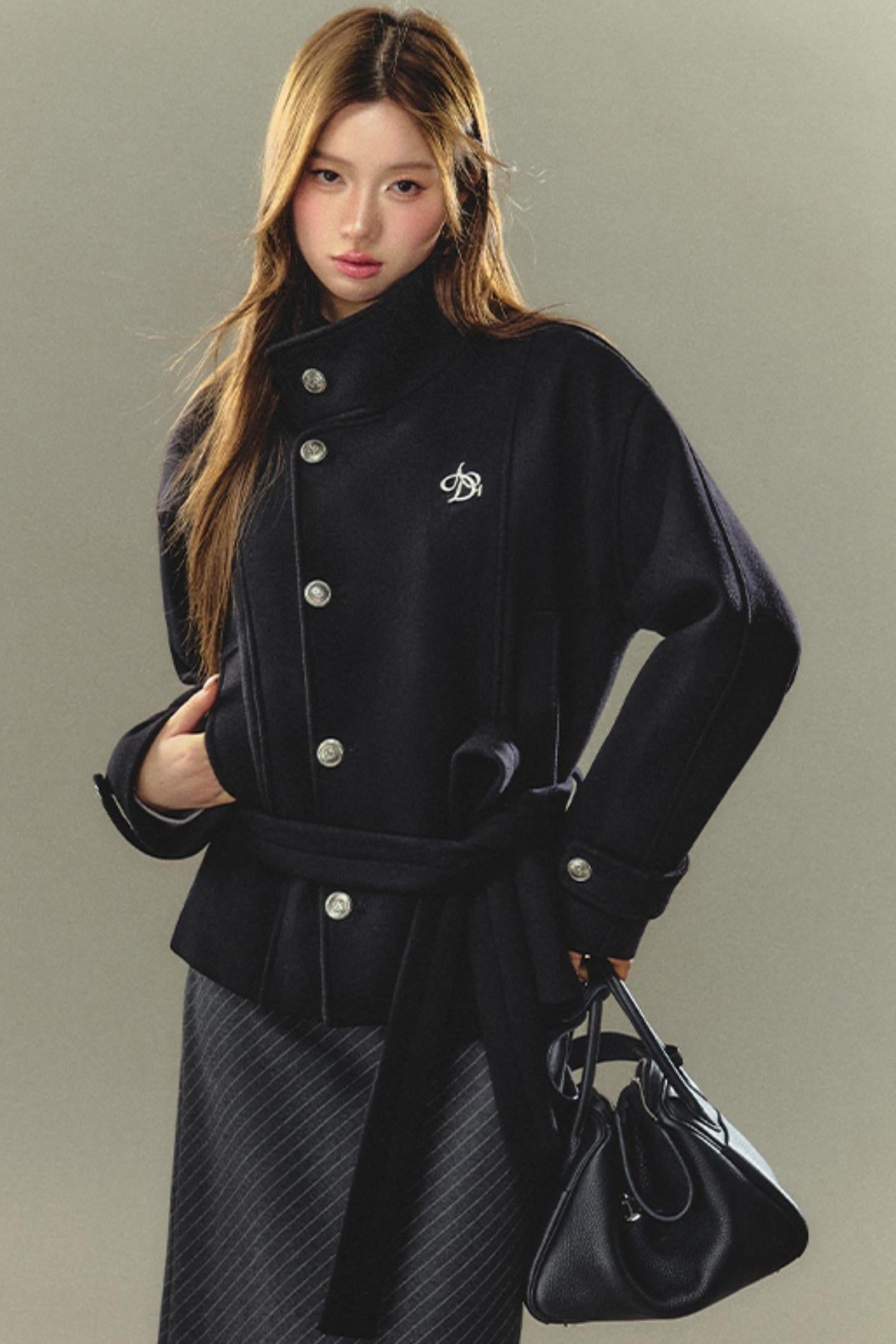 Versatile Woolen Design Coat