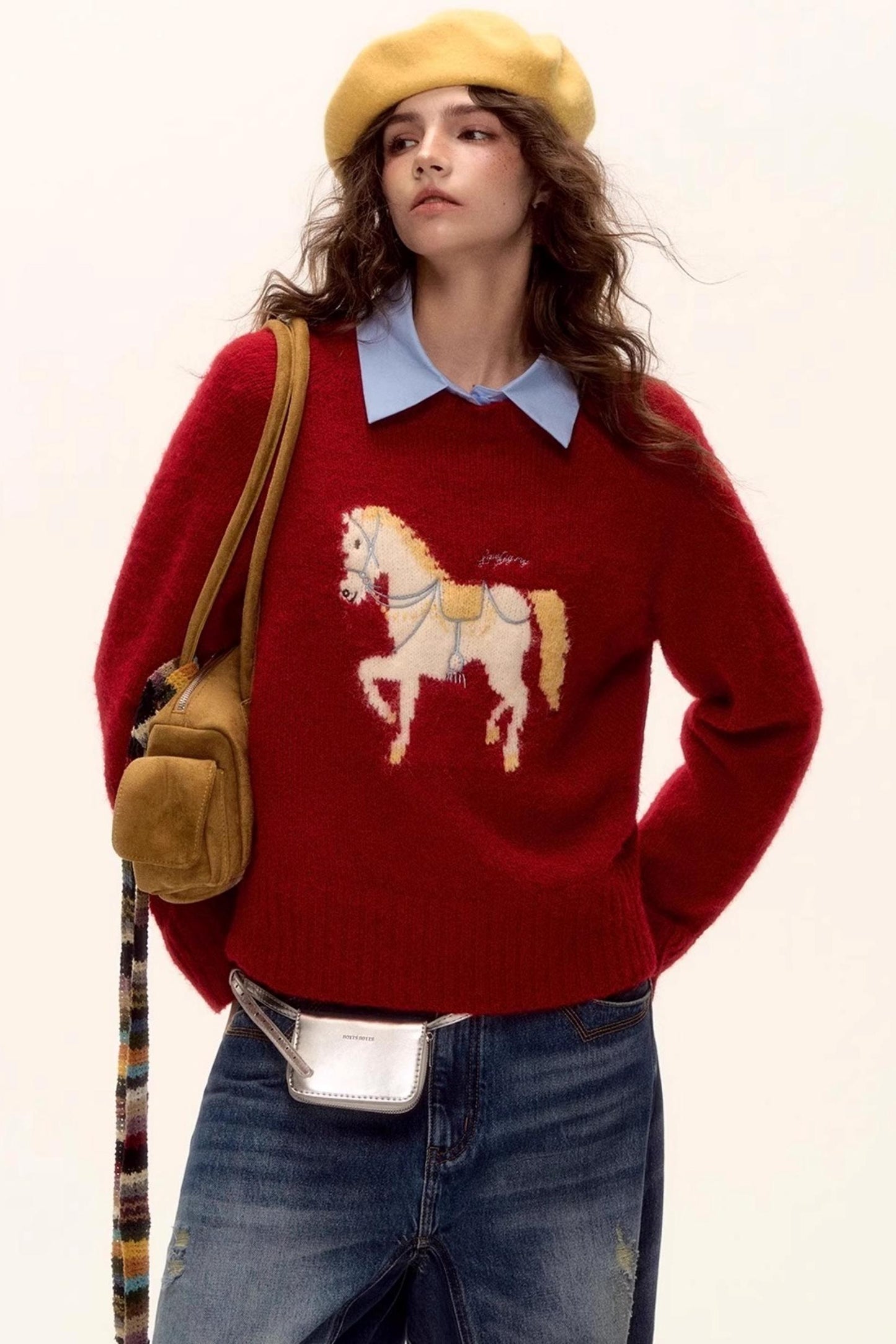Lucky Pony Wool Sweater