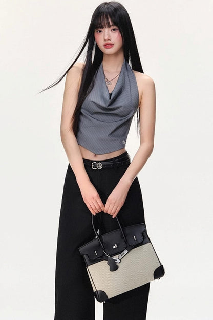 Striped Neck Camisole