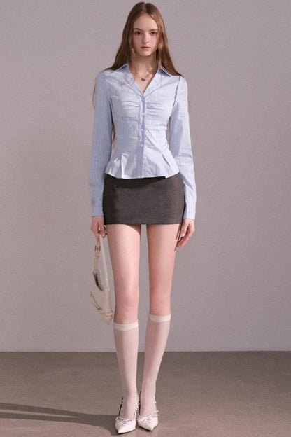 High End Slim Suit Skirt