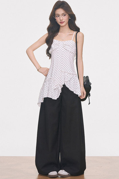 Hollow-Out Knitted Cover-Up Set-Up