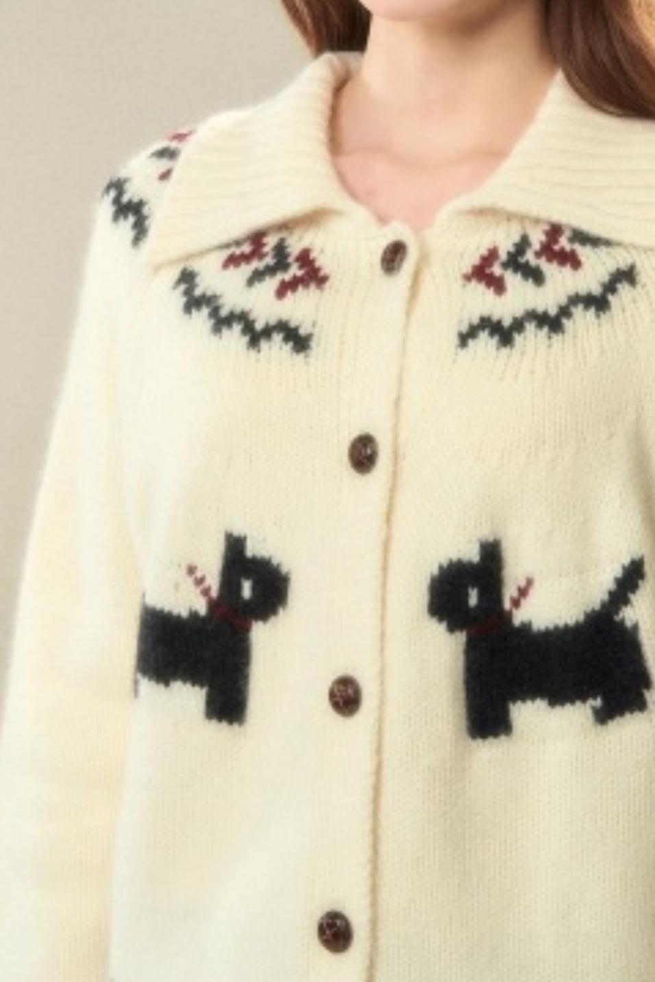 Christmas Fair Isle Cardigan