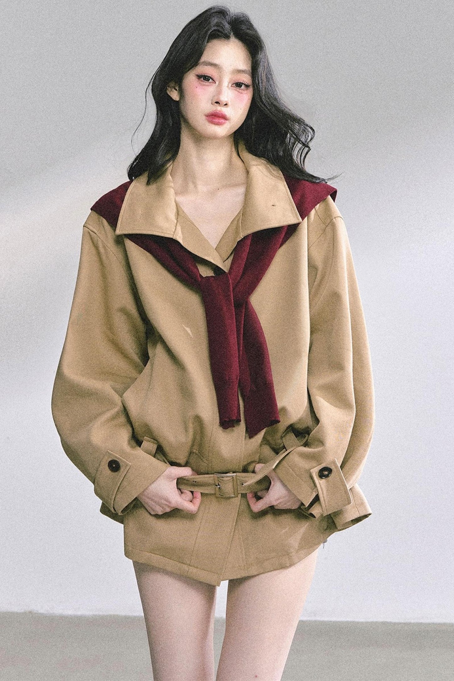 French Style Windbreaker Jacket