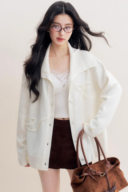 Lazy Sheep Wool Knit Cardigan