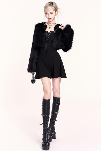 Elegant Eco-Friendly Fur Coat