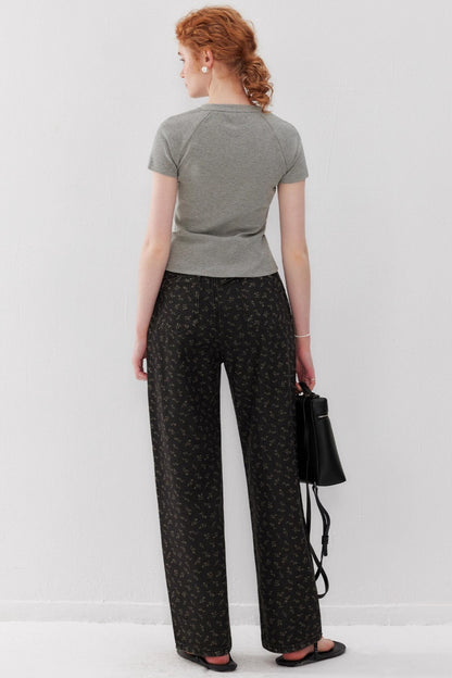 Floral Trousers
