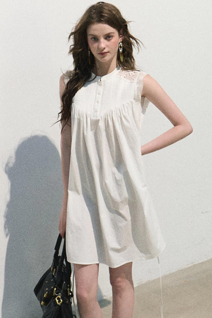 White Gardenia Lace Dress