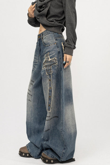 American Spice Girls Wide-Leg Pants