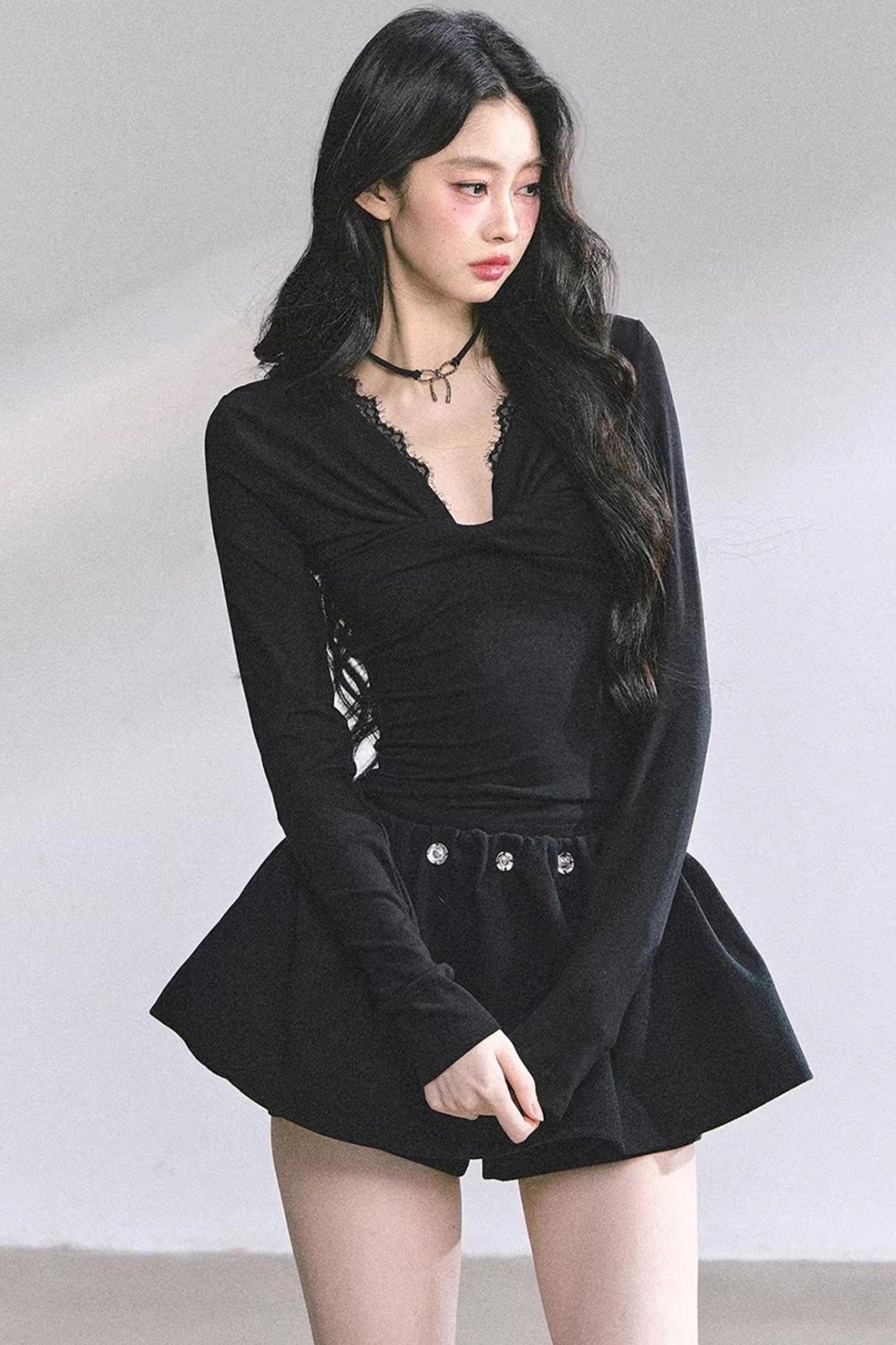 Ancient White Moonlight Lace Top