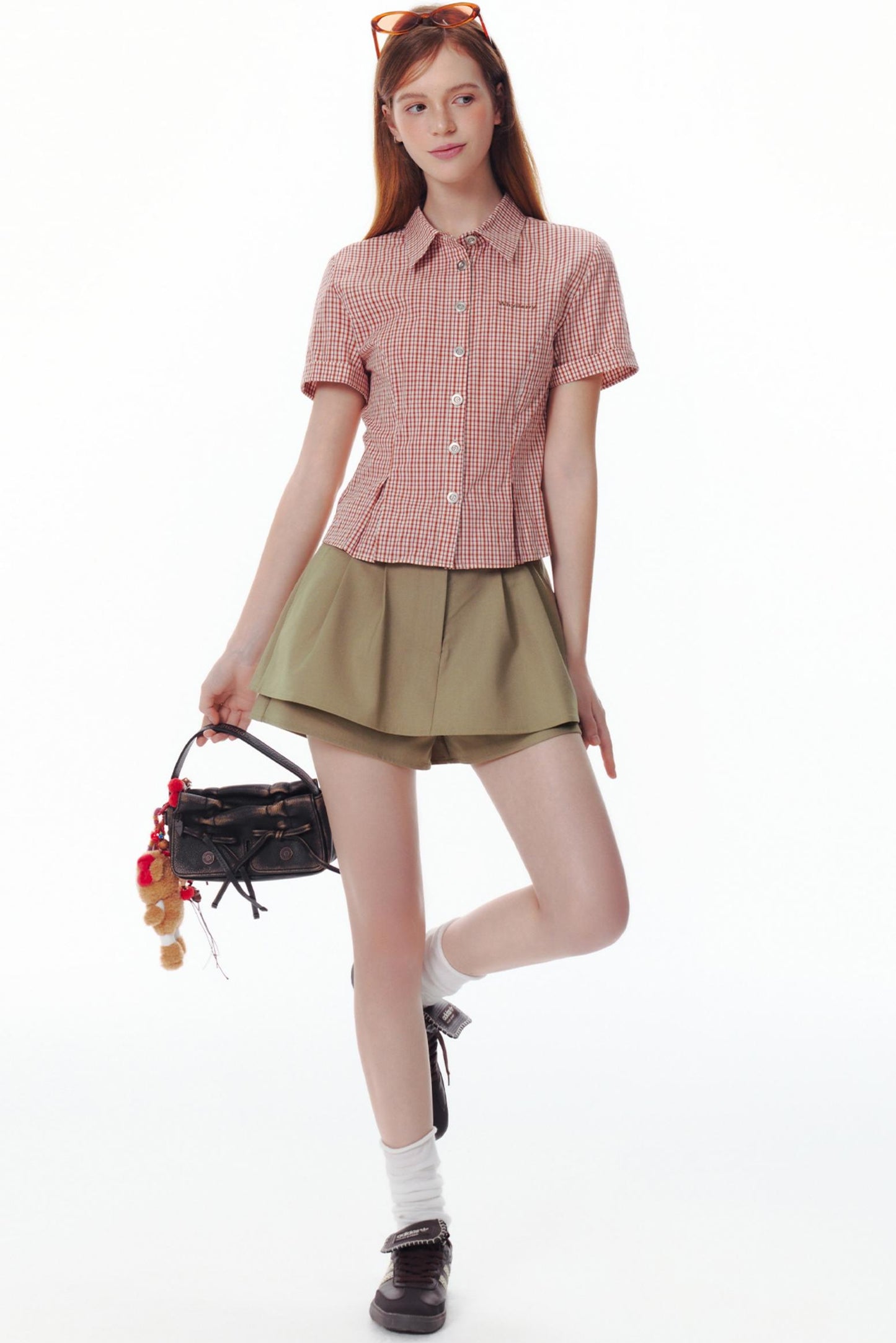 Summer Encounter Pink Check Shirt