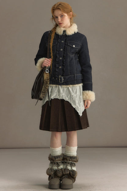 Winter Lace Fleece Jacket