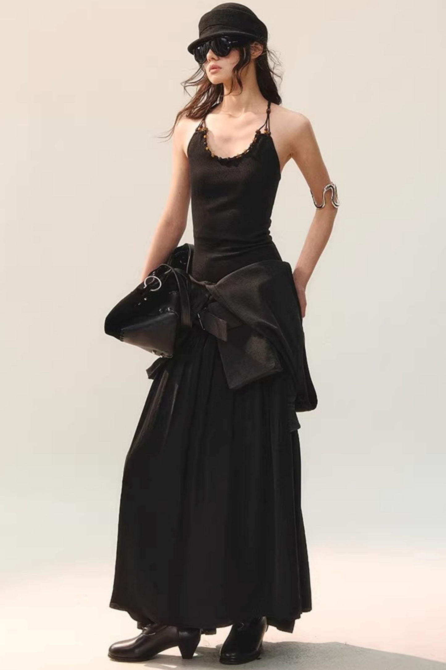 Ink Tone Rhythm Dress