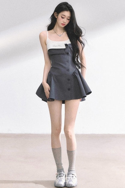 French Puffy Waist Slip