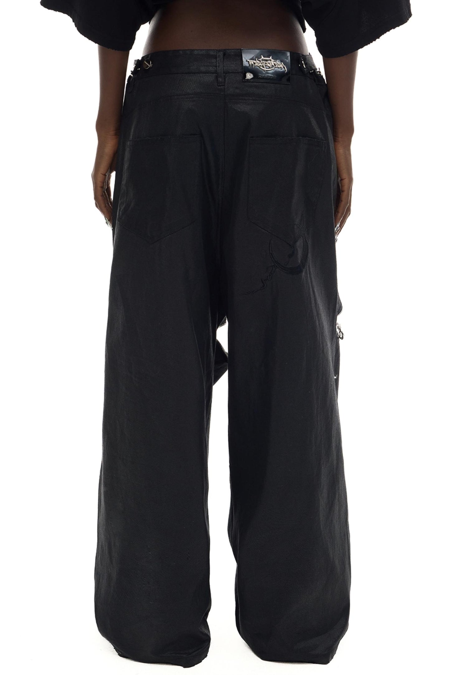 Moon Low Waist Straight Leg Pants