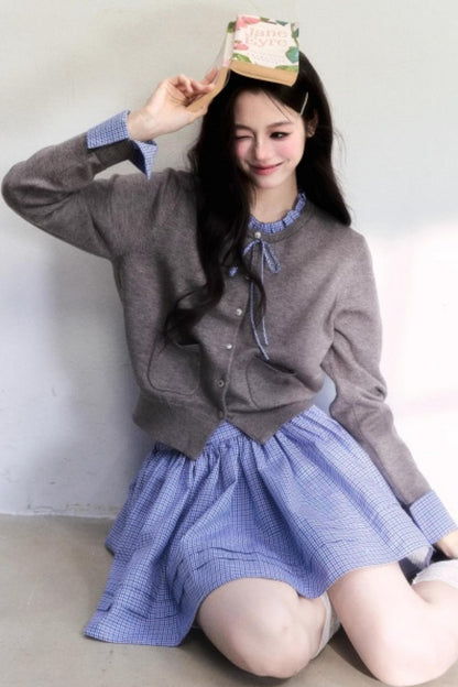 Sweetheart Ballet Cardigan Set-Up