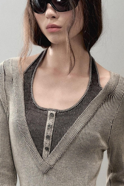 Genesis V-Neck Knitted Base Shirts