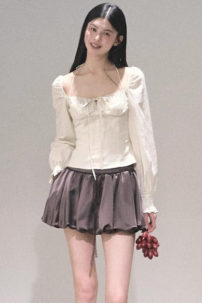 Ripe Grapes Lace Camisole Top