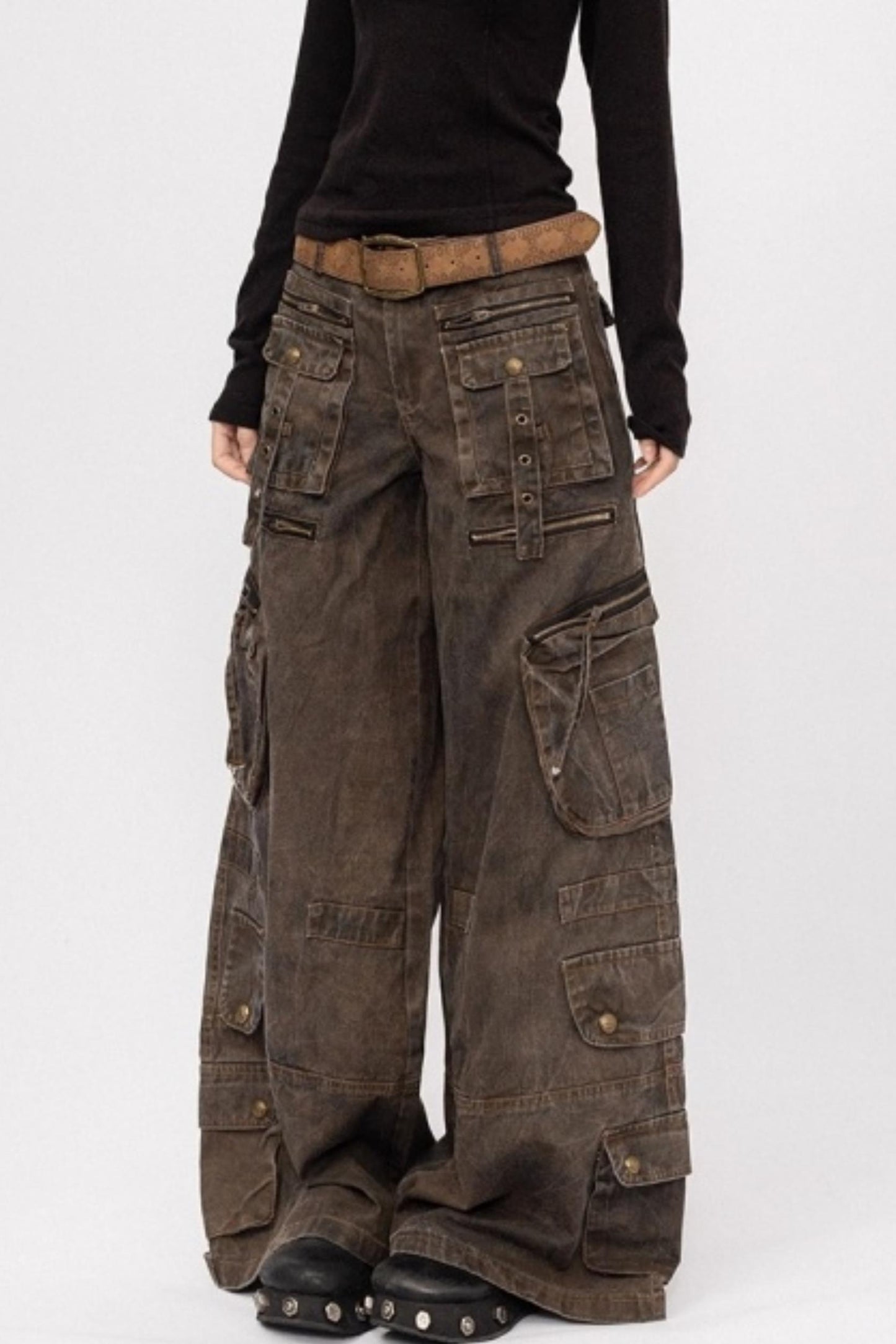 Vintage Retro Workwear Pants