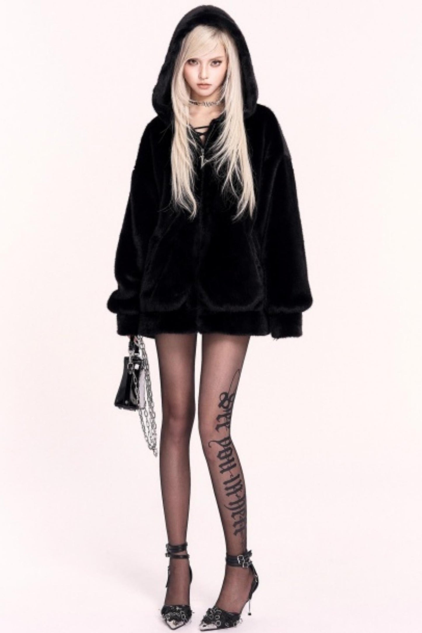 Winter Plush Spice Hooded Jacket