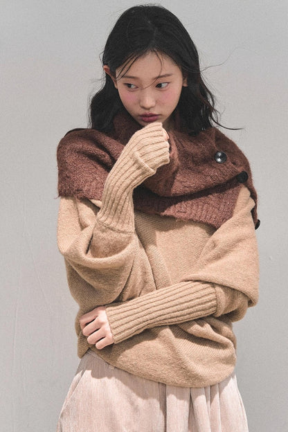 Fleece-Lined Wide-Leg Pants