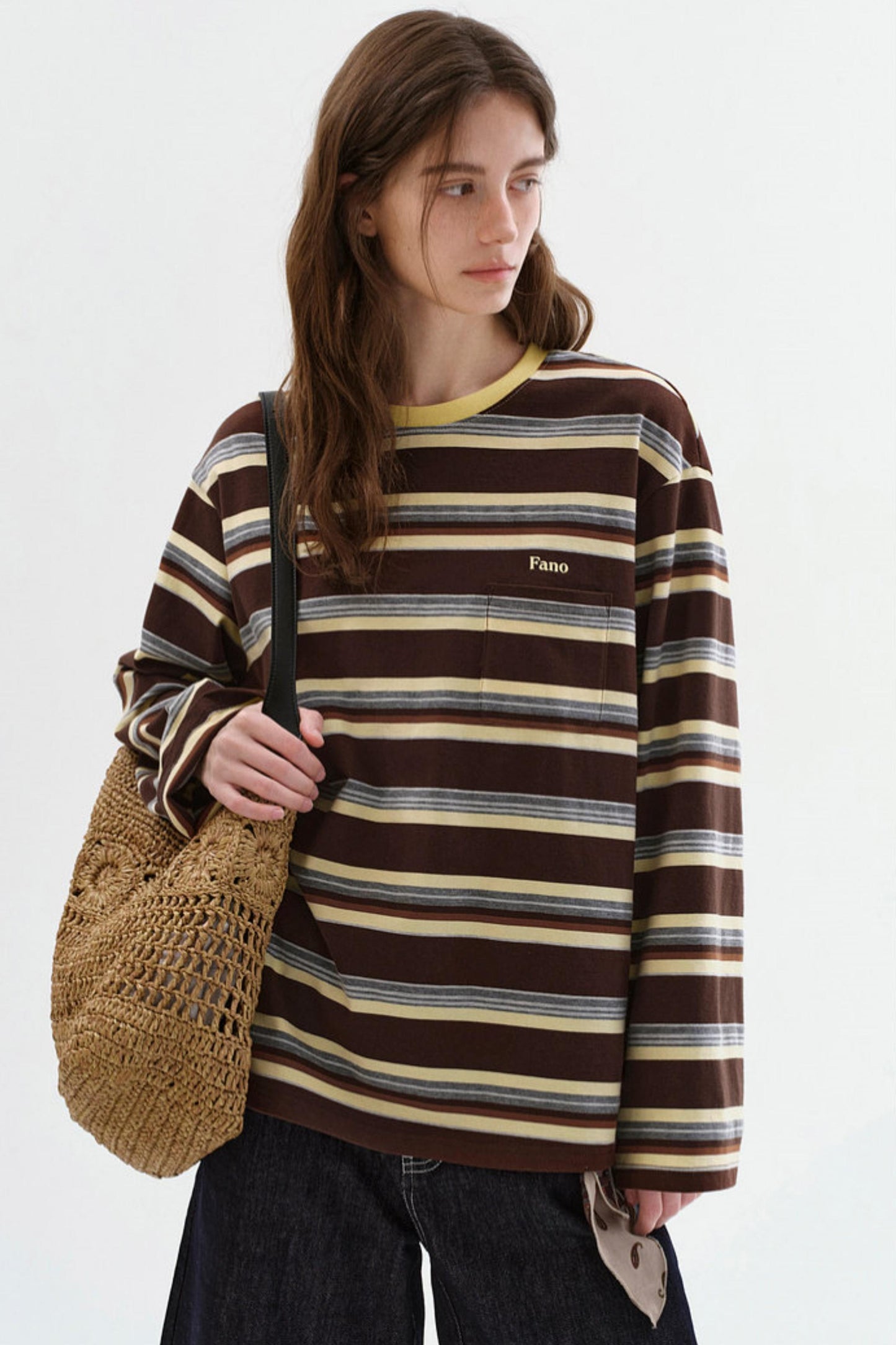 Retro Melard Gradient Top