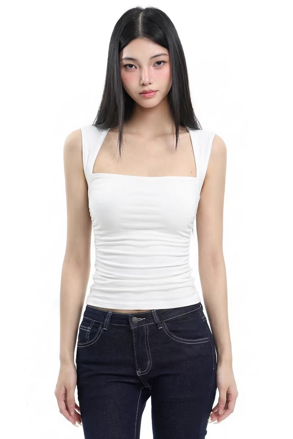 Black Strapless Tube Top