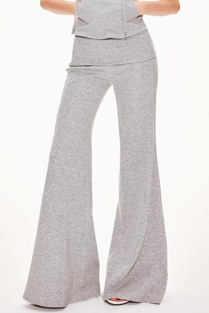 Lyocell Knit V-Neck Ensemble Set-Up