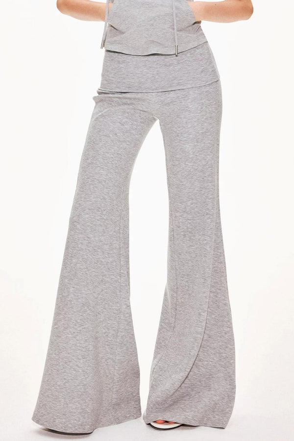 Lyocell Knit V-Neck Ensemble Set-Up